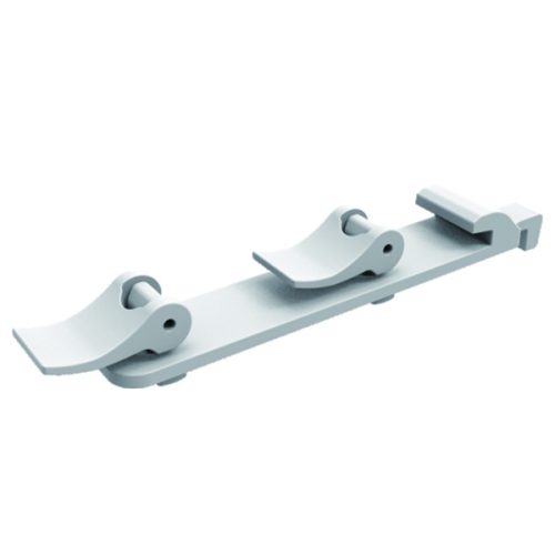 Literature rack connector