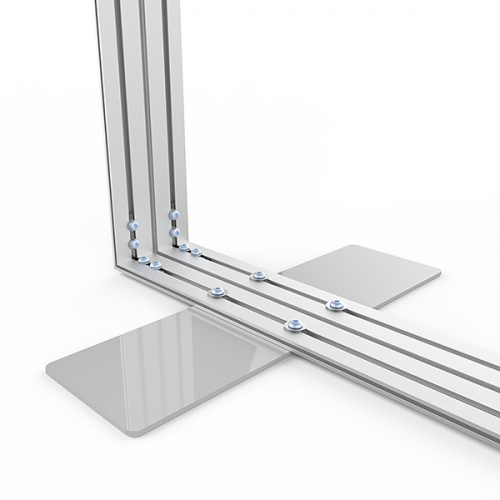Base for D80/S100X 500x150x5