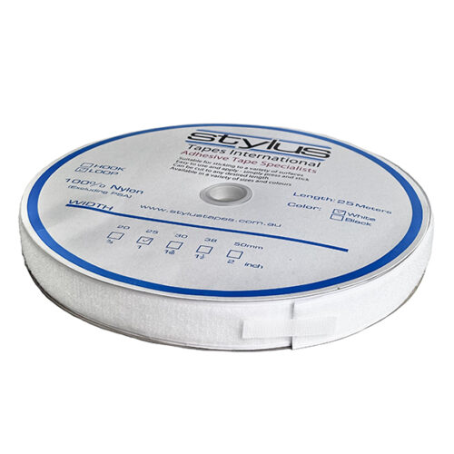 Stylus brand hook and loop Tape 25mm/50mm
