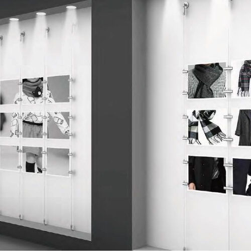 Cable Display wall to wall