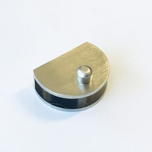 Shelf Holder Satin Chrome Finish